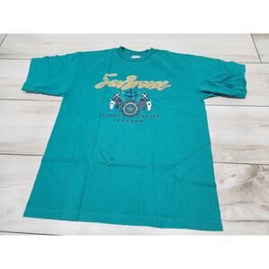 Mens Vtg Sea Breeze T Shirt Cruise Wear Beach Nautical souvenir Tourist Large